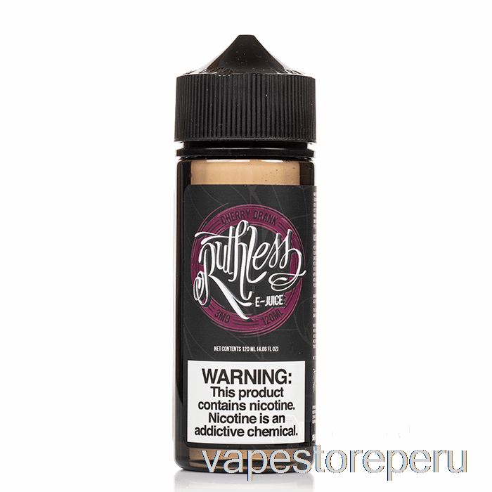 Vape Peru Cherry Bebió - Despiadado - 120ml 0mg